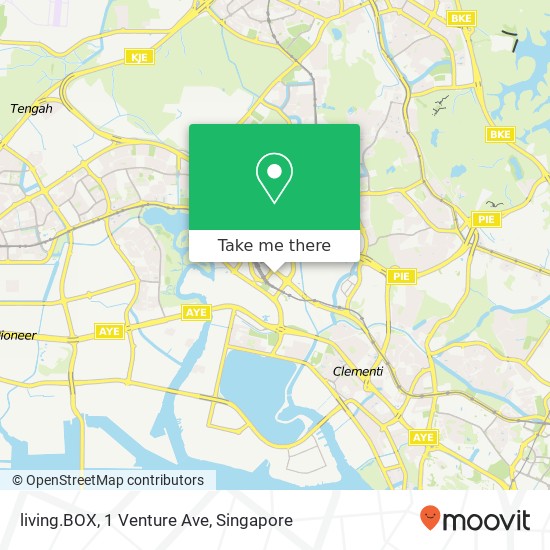 living.BOX, 1 Venture Ave地图