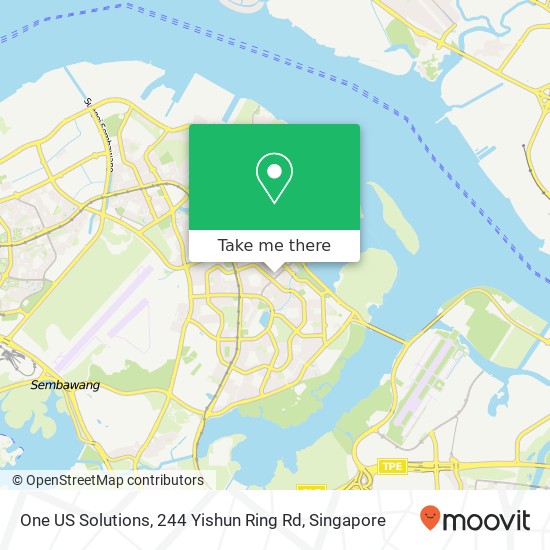 One US Solutions, 244 Yishun Ring Rd地图