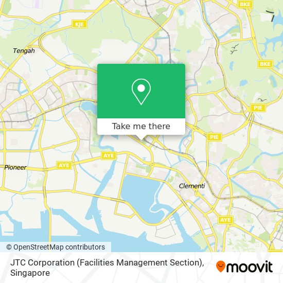 JTC Corporation (Facilities Management Section) map