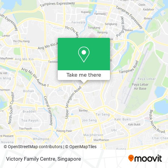 Victory Family Centre map