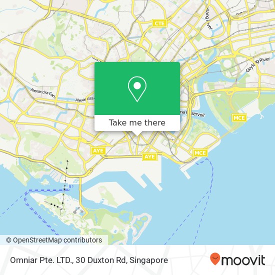 Omniar Pte. LTD., 30 Duxton Rd map