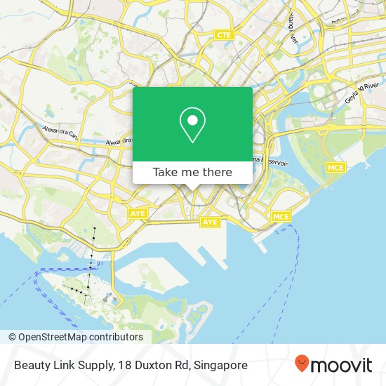 Beauty Link Supply, 18 Duxton Rd map