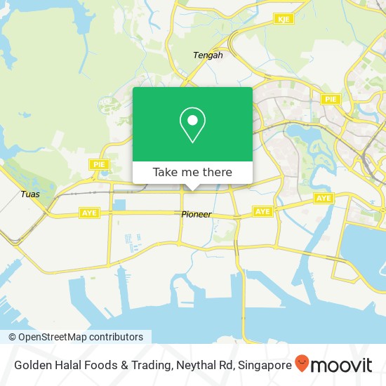 Golden Halal Foods & Trading, Neythal Rd map