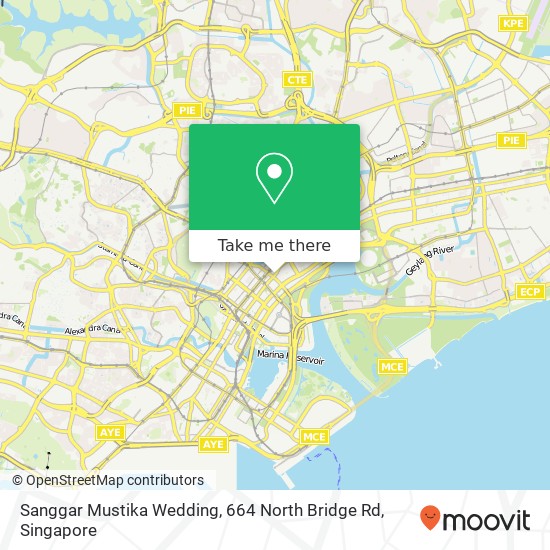 Sanggar Mustika Wedding, 664 North Bridge Rd地图