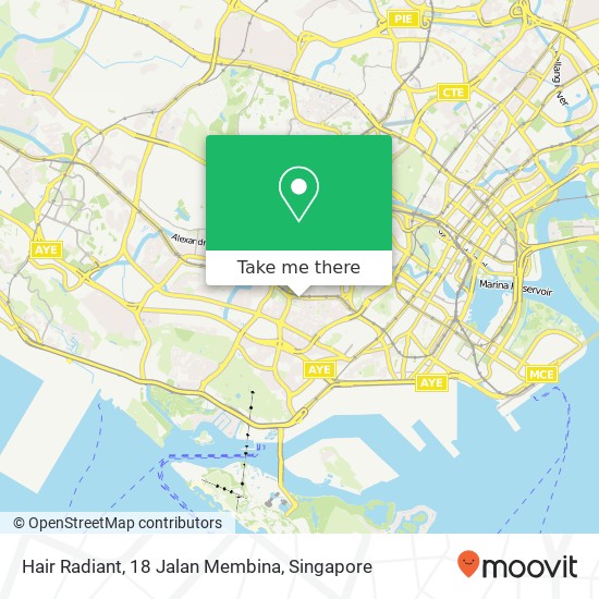 Hair Radiant, 18 Jalan Membina地图