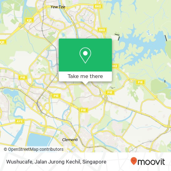 Wushucafe, Jalan Jurong Kechil map