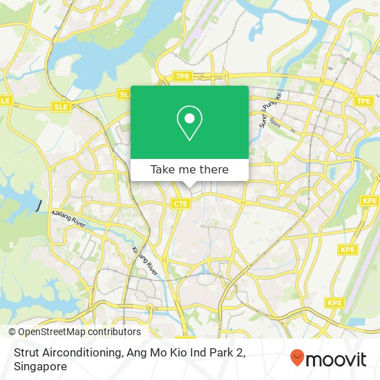 Strut Airconditioning, Ang Mo Kio Ind Park 2地图