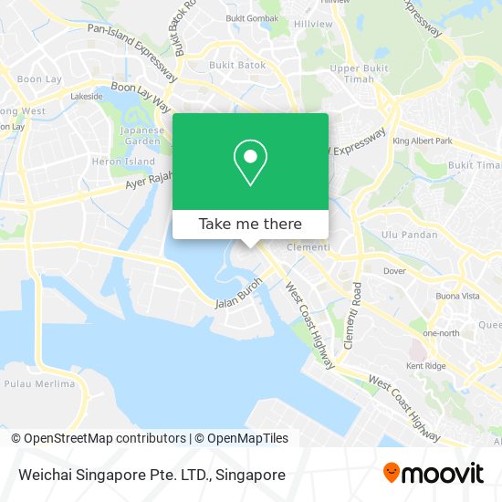 Weichai Singapore Pte. LTD. map
