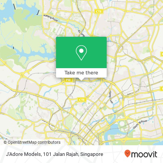 J'Adore Models, 101 Jalan Rajah map
