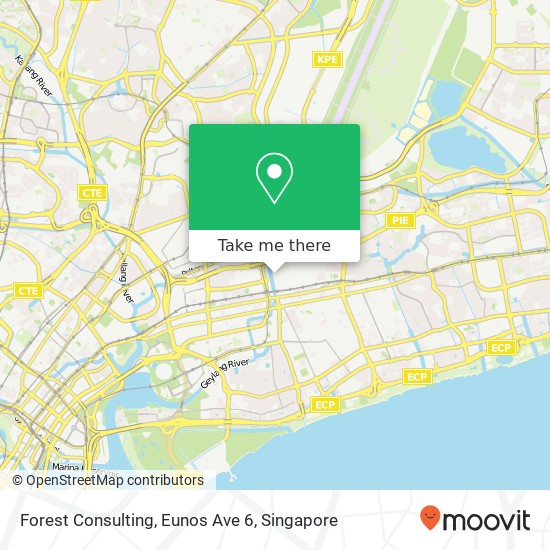 Forest Consulting, Eunos Ave 6 map