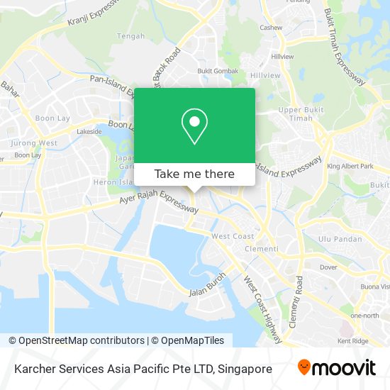 Karcher Services Asia Pacific Pte LTD map