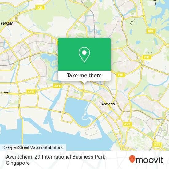 Avantchem, 29 International Business Park map