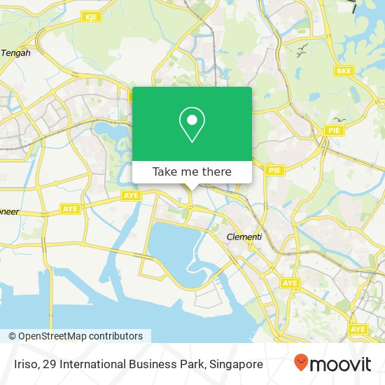 Iriso, 29 International Business Park map