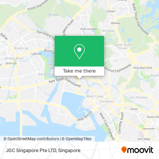 JGC Singapore Pte LTD map