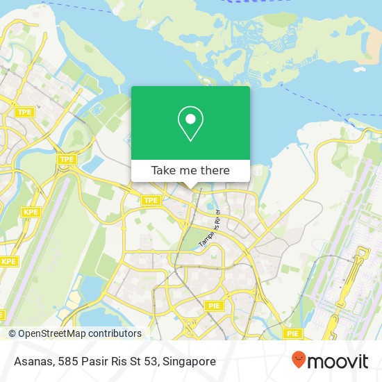 Asanas, 585 Pasir Ris St 53 map