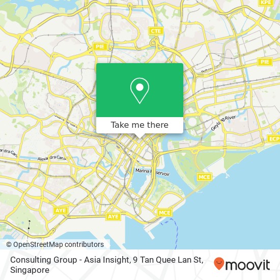 Consulting Group - Asia Insight, 9 Tan Quee Lan St map