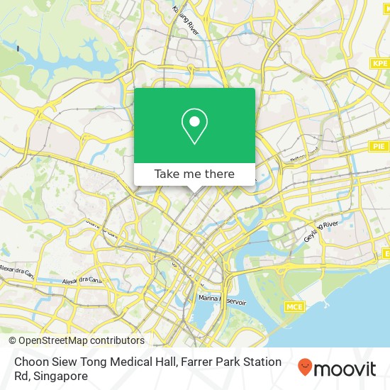 Choon Siew Tong Medical Hall, Farrer Park Station Rd map