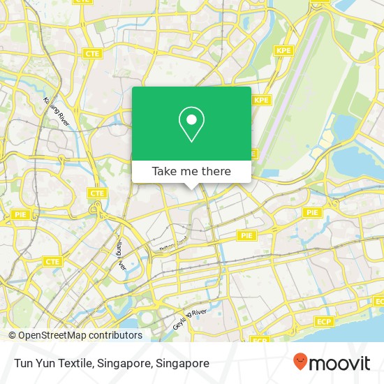 Tun Yun Textile, Singapore map