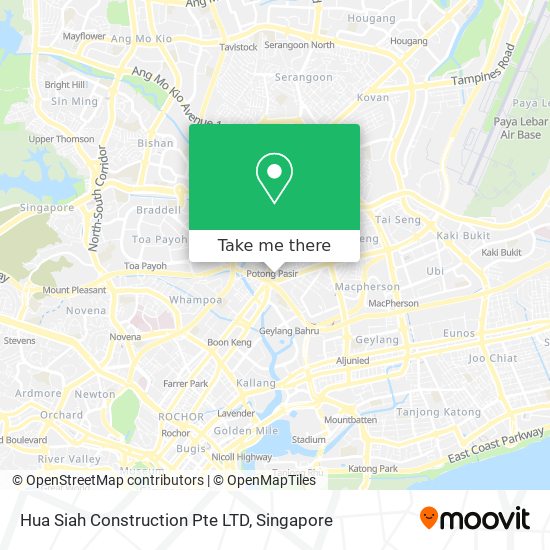 Hua Siah Construction Pte LTD地图