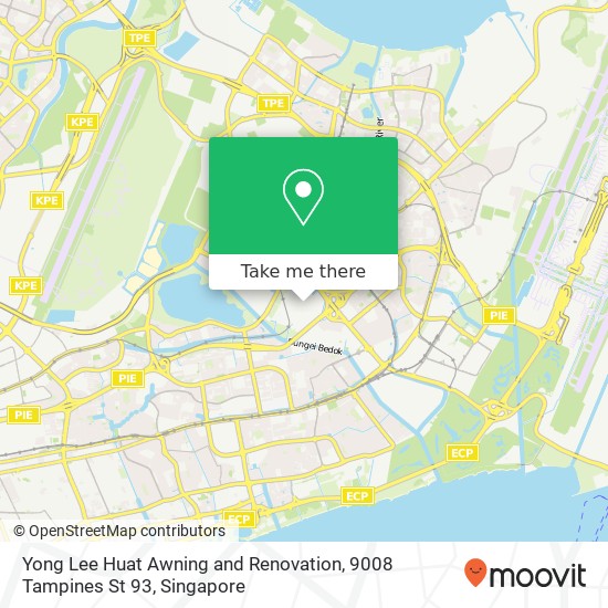 Yong Lee Huat Awning and Renovation, 9008 Tampines St 93地图