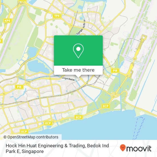 Hock Hin Huat Engineering & Trading, Bedok Ind Park E map