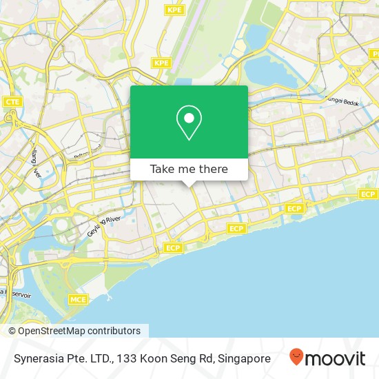 Synerasia Pte. LTD., 133 Koon Seng Rd map