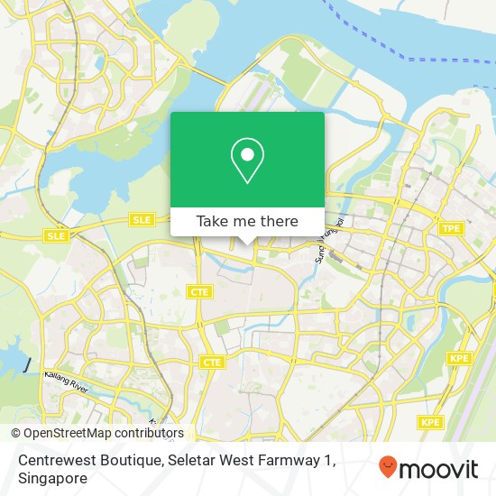 Centrewest Boutique, Seletar West Farmway 1 map