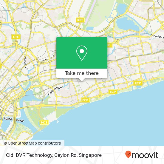 Cidi DVR Technology, Ceylon Rd map