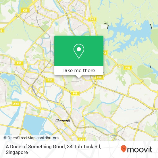 A Dose of Something Good, 34 Toh Tuck Rd map