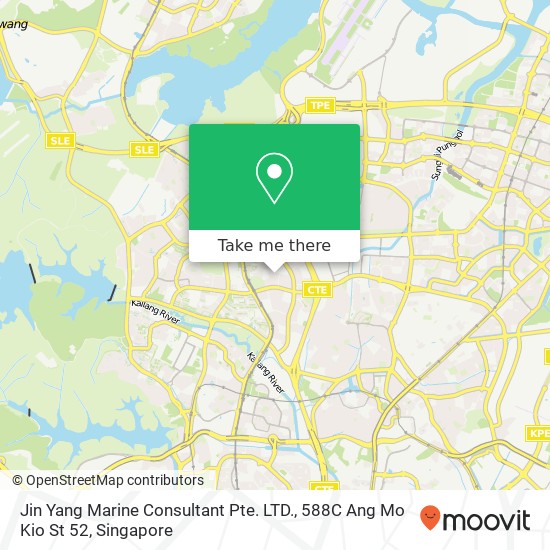 Jin Yang Marine Consultant Pte. LTD., 588C Ang Mo Kio St 52 map