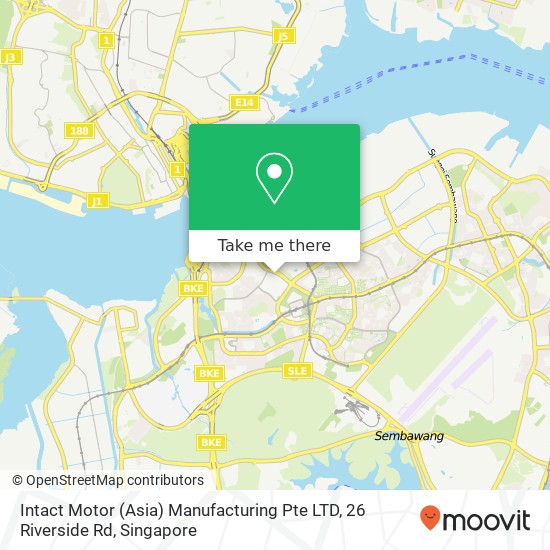 Intact Motor (Asia) Manufacturing Pte LTD, 26 Riverside Rd地图