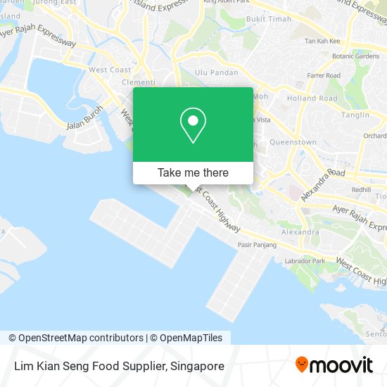 Lim Kian Seng Food Supplier map