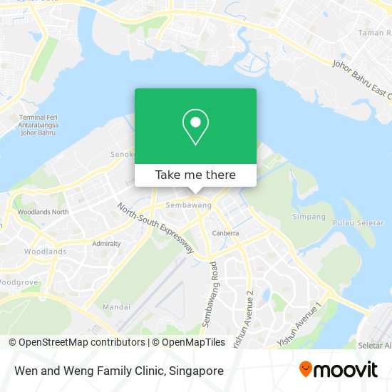 Wen and Weng Family Clinic map