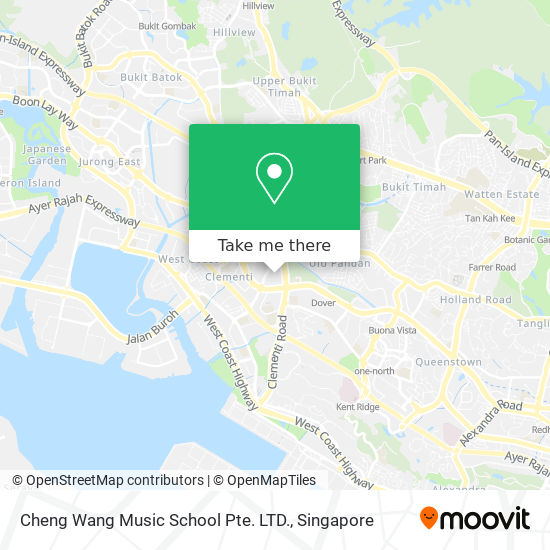 Cheng Wang Music School Pte. LTD.地图