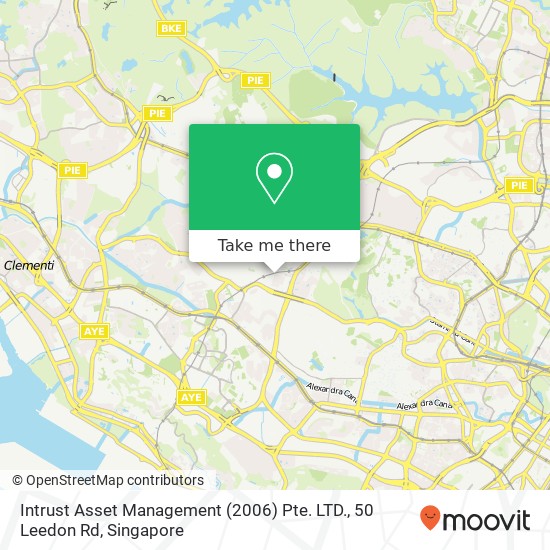 Intrust Asset Management (2006) Pte. LTD., 50 Leedon Rd map