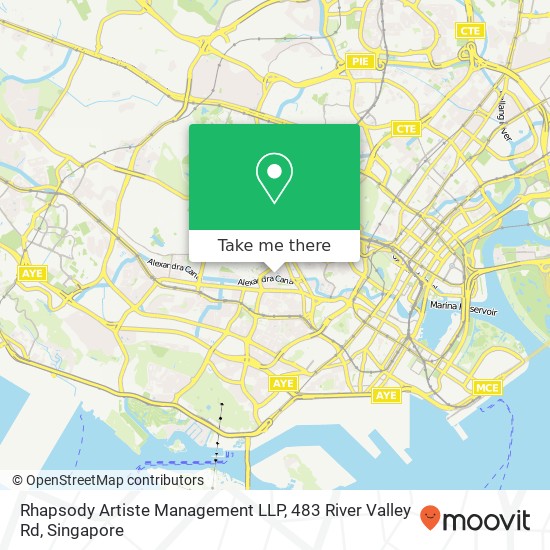 Rhapsody Artiste Management LLP, 483 River Valley Rd地图