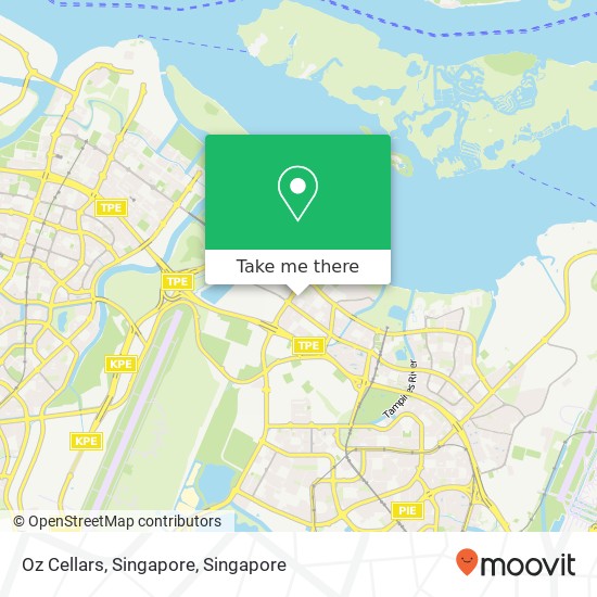 Oz Cellars, Singapore map