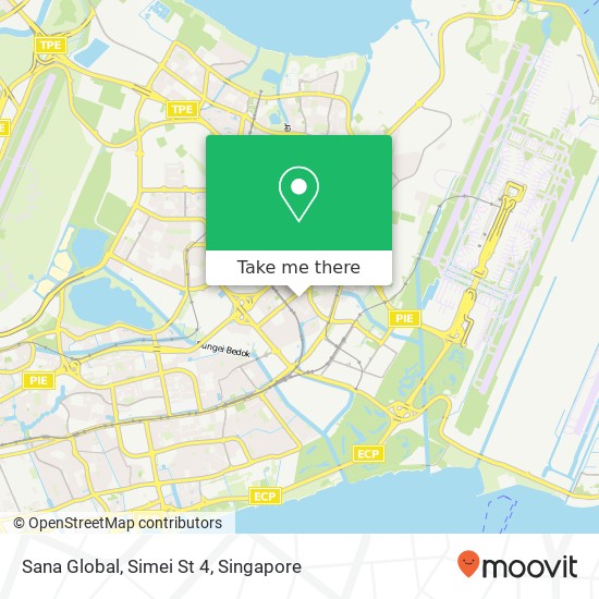 Sana Global, Simei St 4 map