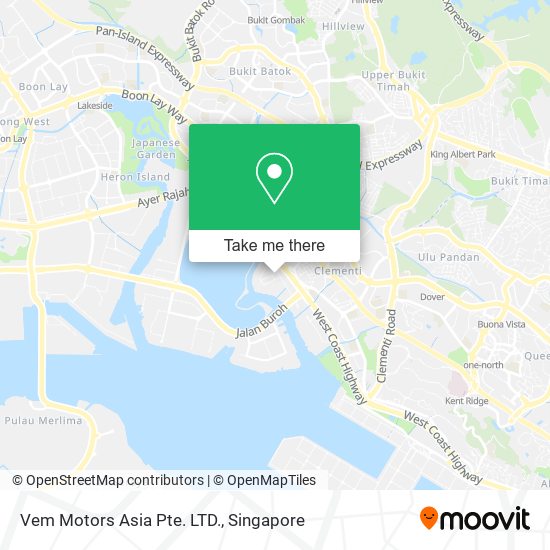 Vem Motors Asia Pte. LTD. map