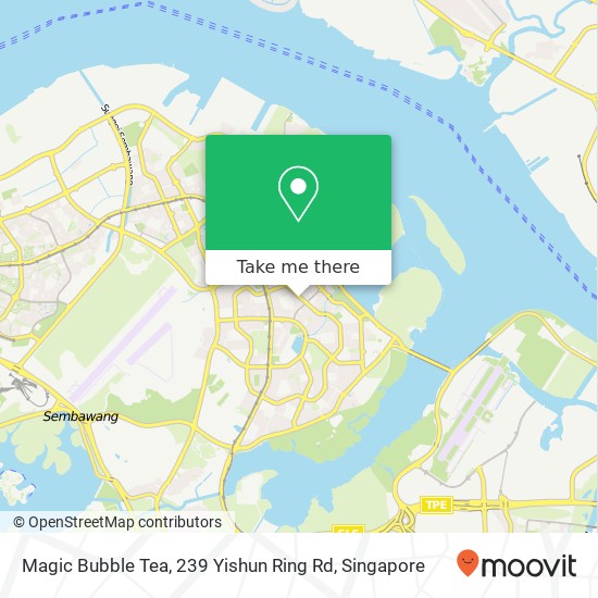 Magic Bubble Tea, 239 Yishun Ring Rd地图