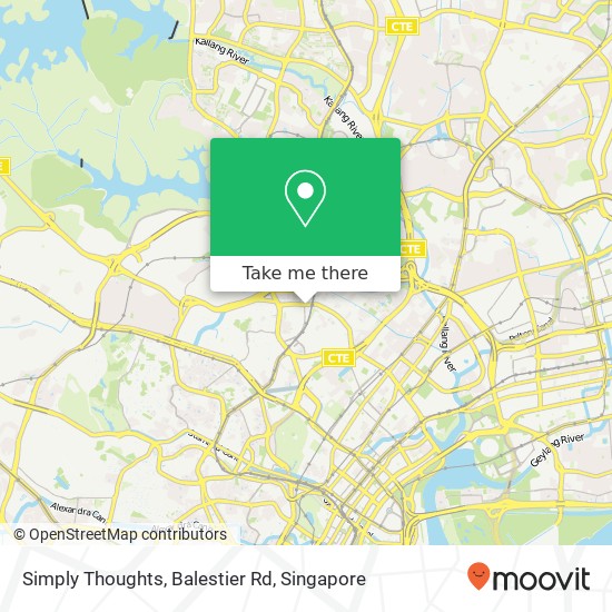 Simply Thoughts, Balestier Rd map