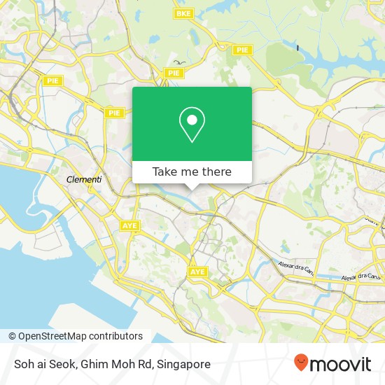 Soh ai Seok, Ghim Moh Rd map