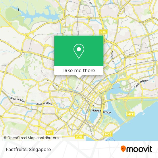 Fastfruits map