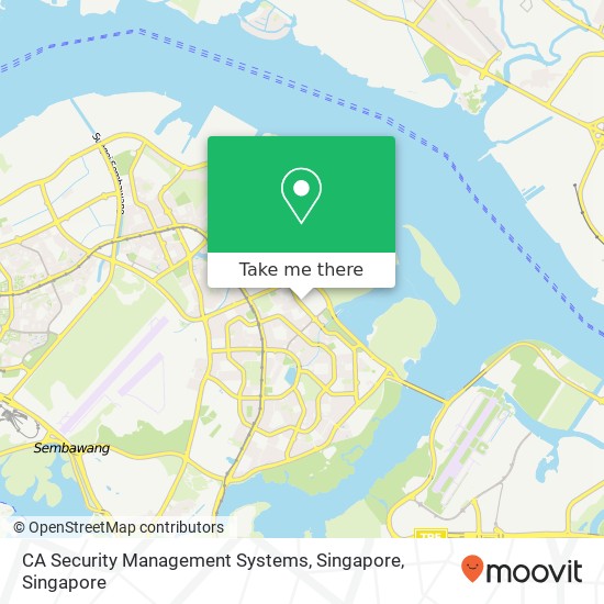 CA Security Management Systems, Singapore地图