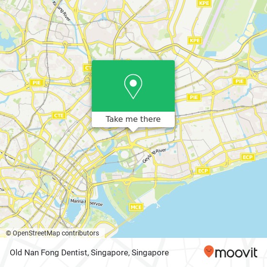 Old Nan Fong Dentist, Singapore map