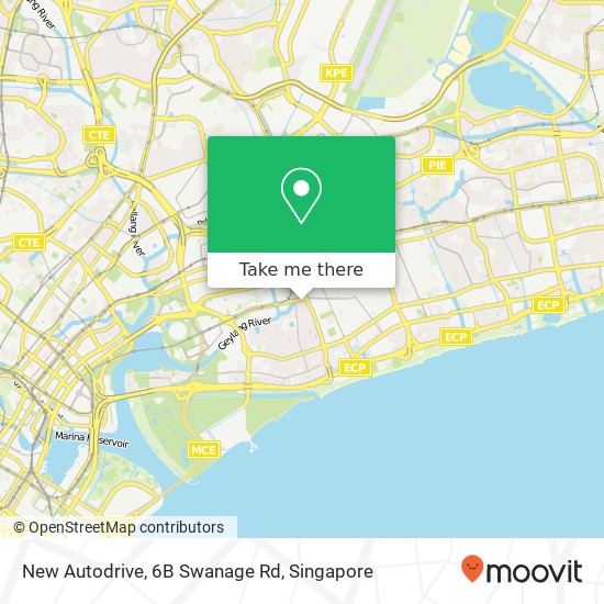 New Autodrive, 6B Swanage Rd地图