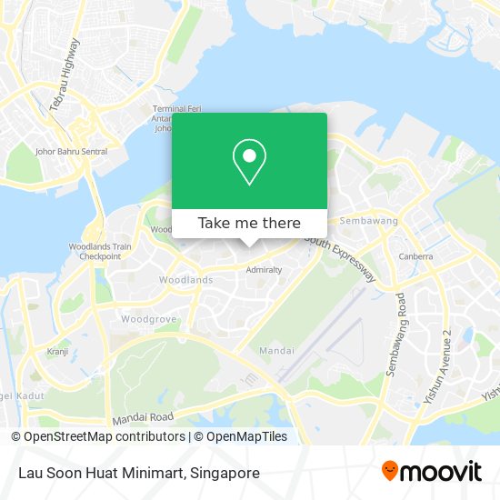 Lau Soon Huat Minimart map