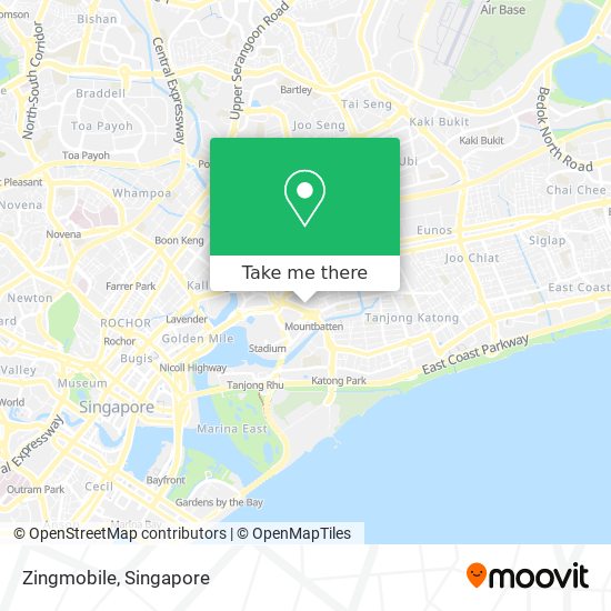 Zingmobile map