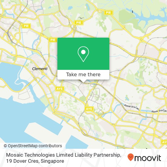 Mosaic Technologies Limited Liability Partnership, 19 Dover Cres map