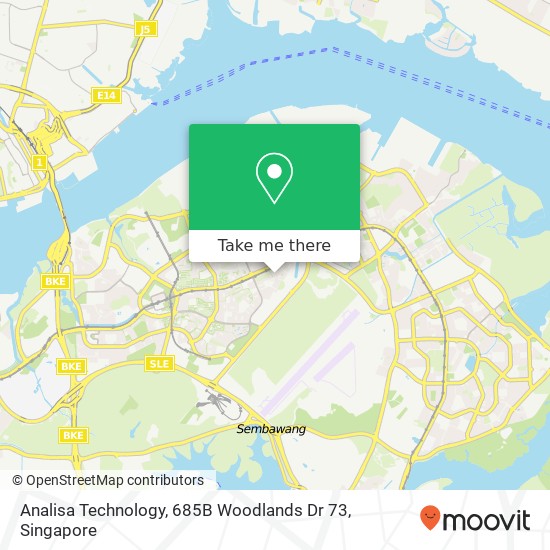 Analisa Technology, 685B Woodlands Dr 73地图